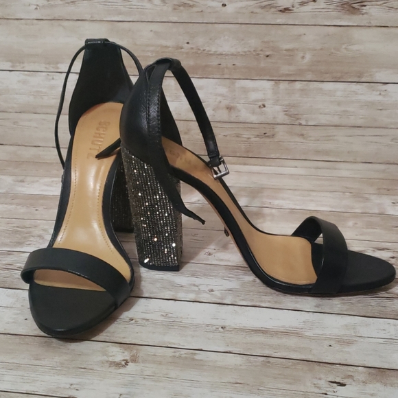 SCHUTZ Crystal Black Heel - Picture 6 of 8